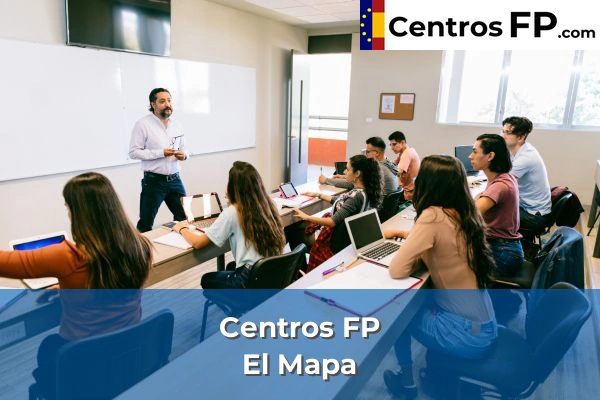 Centros FP en El Mapa